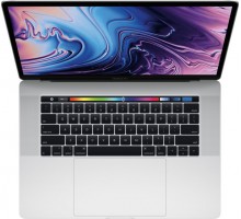 Apple MacBook Pro 15 Retina and Touch Bar 2019 (i7 2,6 ghz, 16Gb, 256Gb, Radeon Pro 555X) MV922RU/A (серебро)